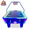Coin Operated Meteor Air Hockey Table With LED Lights