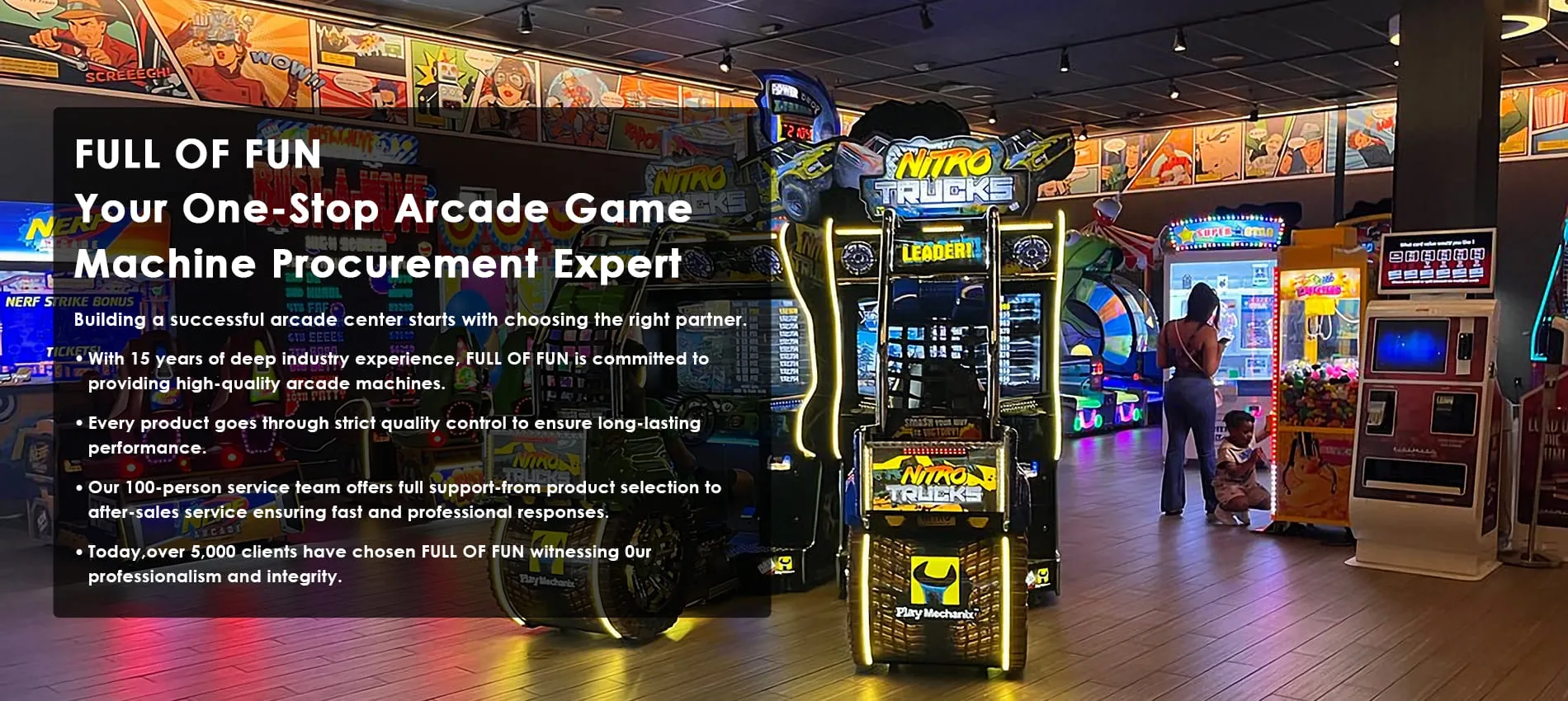 Arcade Game Machine Supplier | Factory Of Coin Operated Equipment