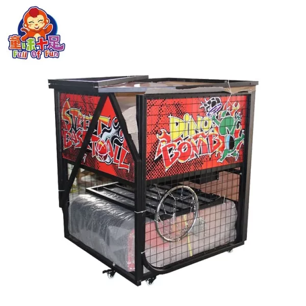 Red-Style Basketball Arcade Machine
