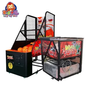 Red-Style Basketball Arcade Machine