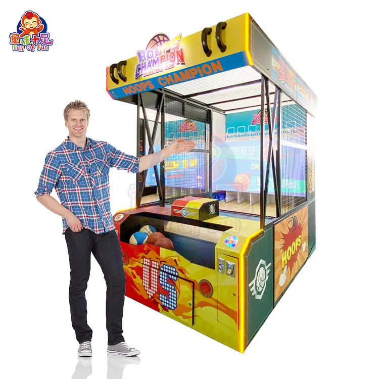 Hoops Champion Arcade Basketballmaskin