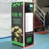 Compact custom vending machine for multiple products, easy operation, ideal for malls, offices, hotels, and more