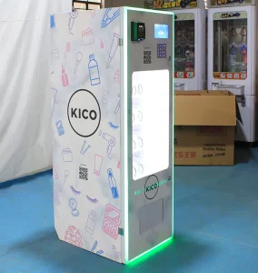 Compact custom vending machine for multiple products, easy operation, ideal for malls, offices, hotels, and more