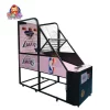 Bring Fun & Style to Your Venue with the Custom Pink NBN Basketball Arcade Machine!