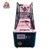 Bring Fun & Style to Your Venue with the Custom Pink NBN Basketball Arcade Machine!
