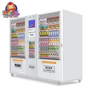Large capacity drink and soda vending machine for snacks and beverages from China factory