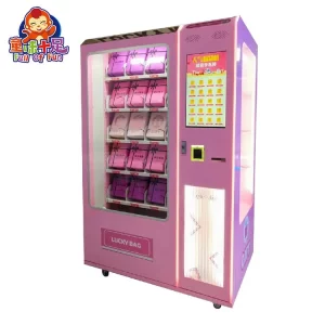 Customized Beauty Vending Machine with touch screen and automated vending system, perfect for malls, beauty stores, and hotels.