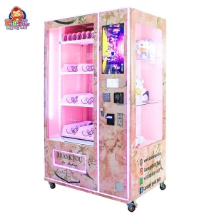 Customized Beauty Vending Machine with touch screen and automated vending system, perfect for malls, beauty stores, and hotels.