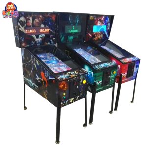 Virtual Pinball Machine 32–49in with LED and Vibration, Home & Arcade Coin Mode, 66–1700 Games