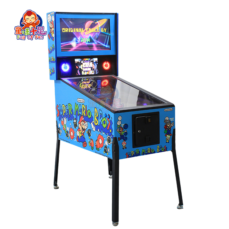 Virtual Pinball Machine 32–49in with LED and Vibration, Home & Arcade Coin Mode, 66–1700 Games