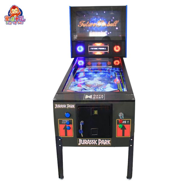 Virtueller Flipperautomat (32–49 cm) mit LED und Vibration, Heim- und Arcade-Münzmodus, 66–1700 Spiele