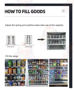 Compact custom vending machine for multiple products, easy operation, ideal for malls, offices, hotels, and more