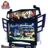 Dual Player Street Fighter Arcade Machine with LED Lights and Large Screen in Game Center