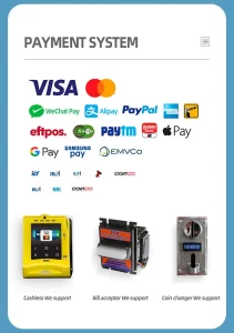 Custom multi-product vending machine for drinks, snacks, cigarettes & cosmetics