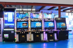 Sit-down Fighting Arcade Cabinet with LED