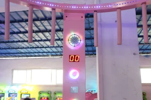 Pink Catch The Stick Game Machine