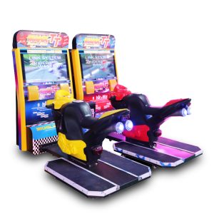 32 inch MANX TT Simulator Motorcycle Arcade Machine: $1,350 A classic motorcycle racing simulator for various entertainment venues.