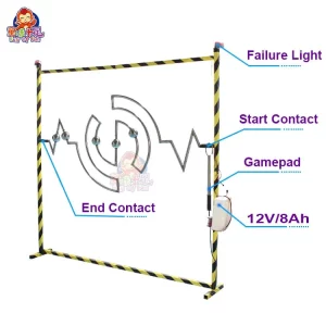 Giant Buzz Wire Game – Fun for Parties, Carnivals, and Kids