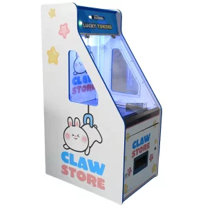 White Cute Coin Pusher Machine