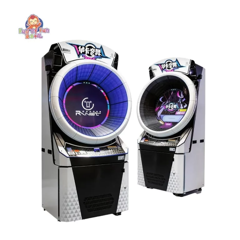 Juego arcade de ritmo circular
