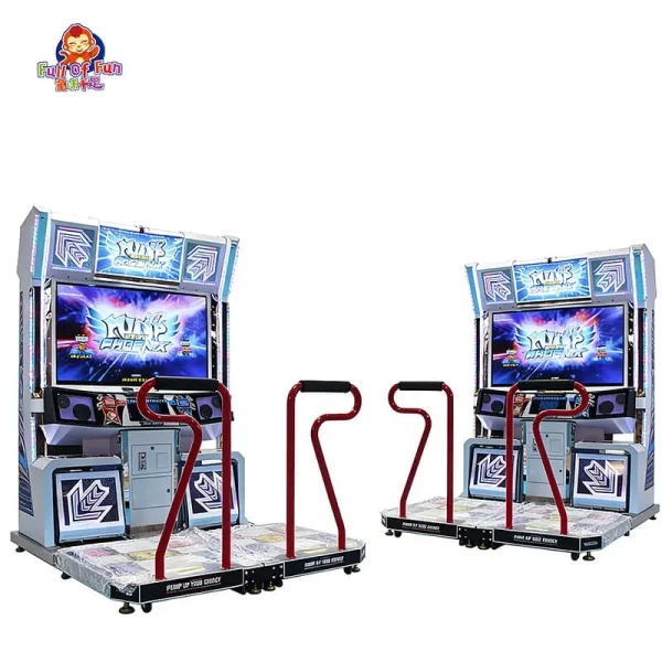 Pump It Up dansspelmachine voor 2 spelers