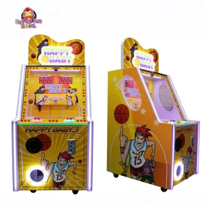 Macchina da gioco arcade di tiro a basket per genitori e figli