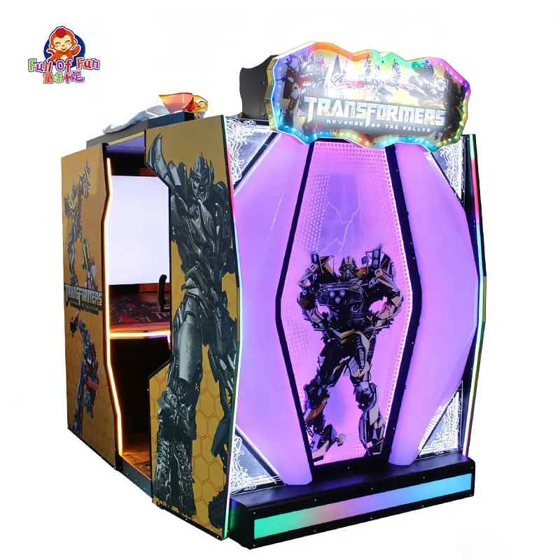 Transformers: Jogo de Arcade de Tiro Simulado para Dois Jogadores