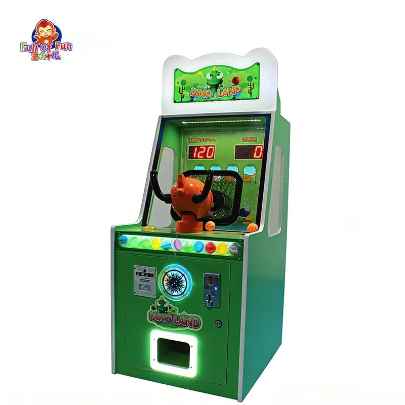 Dino Land - Jogo de Arcade Infantil de Tiro ao Alvo com Bolas