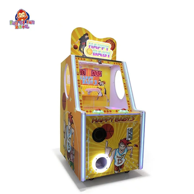 Máquina de fliperama de basquete para pais e filhos