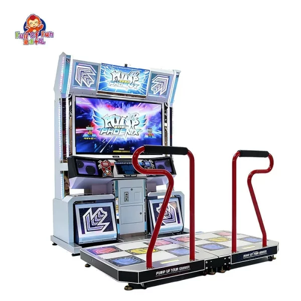 Pump It Up dansspelmachine voor 2 spelers