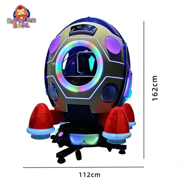 Giostre per bambini a gettoni Rocket Rattle