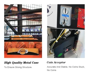 Peak Basketball Arcade Machine – TWSZ-026 Custom NBA Basketball Arcade Supplier