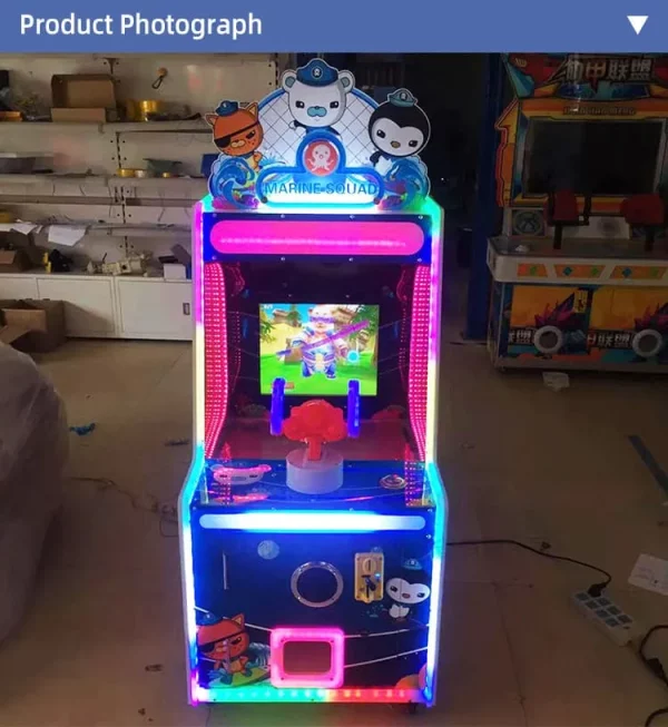 Ice-Sealed Water Gun Water Shooting Game Machine