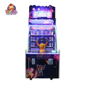 Weltraumkrieger-Ball-Schießspielautomat