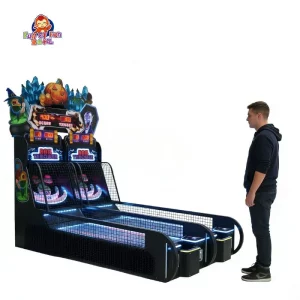 Double-Player Bowling Game Machine