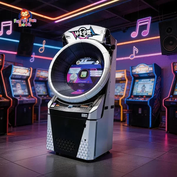 Circular Rhythm Arcade Game