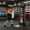 Premium Classic Black Boxing Punch Machine
