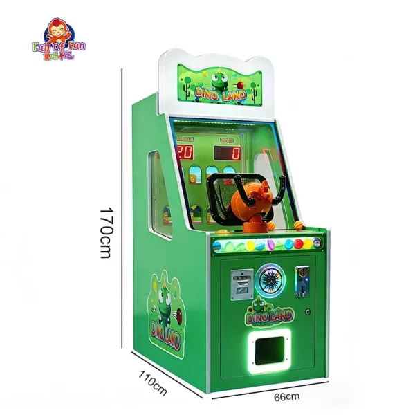 Dino Land Children's Ball Shooting Arcade Game