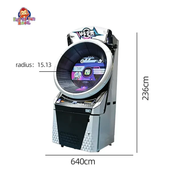 Circular Rhythm Arcade Game