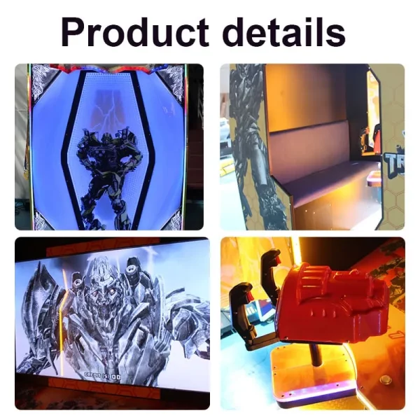 Transformers Two-person Simulated Shooting Arcade Game