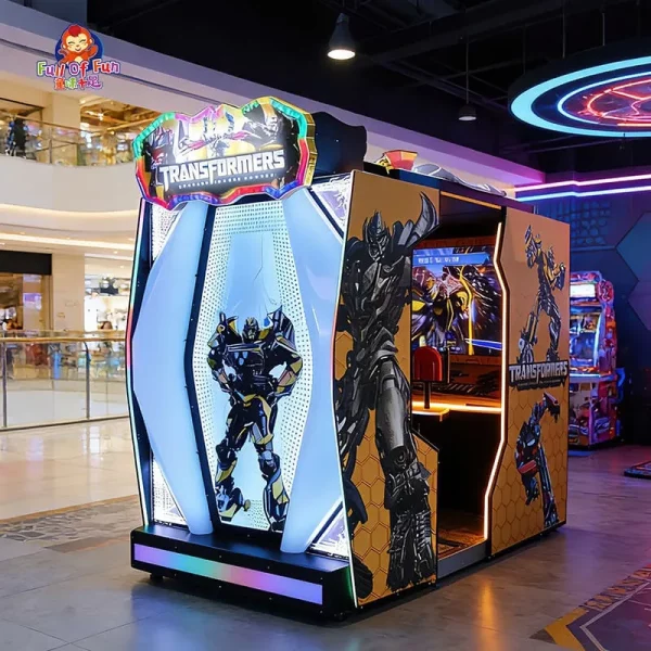 Transformers Two-person Simulated Shooting Arcade Game