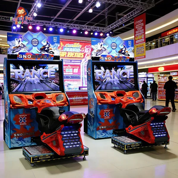 SnoCross Snowmobile Racing Simulation Arcade