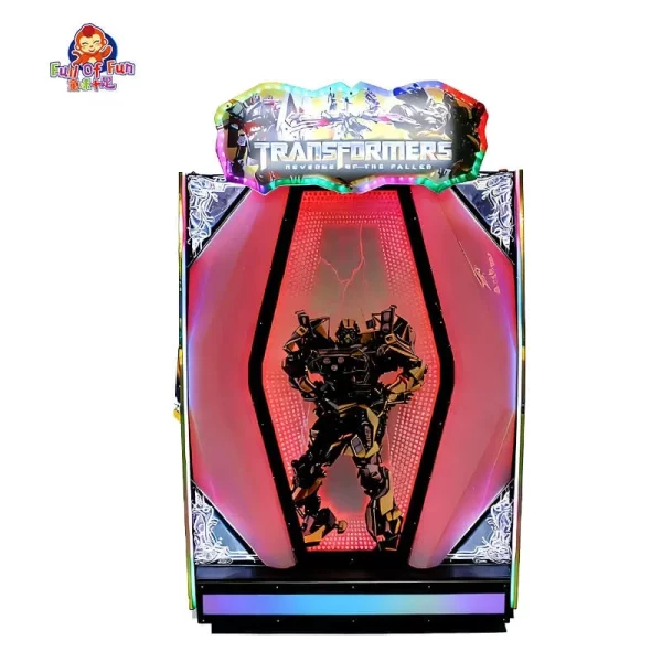 Transformers Two-person Simulated Shooting Arcade Game