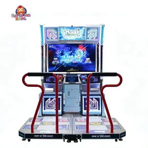 2 Player Pump It Up Dance Game Machine