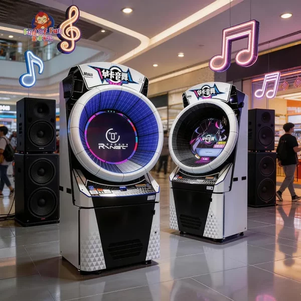 Circular Rhythm Arcade Game