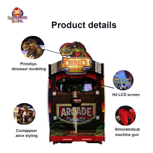 Jurassic Park Shooting Arcade Game