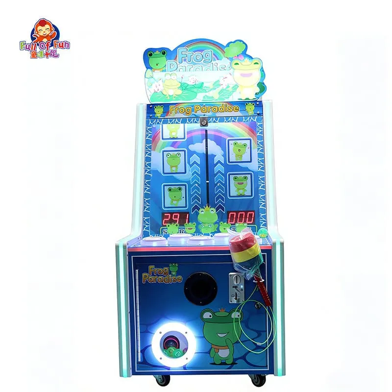 Frog Paradise Kids Whack-a-Mole Game Machine