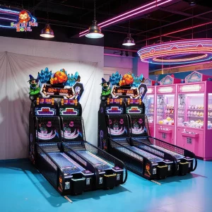 Double-Player Bowling Game Machine