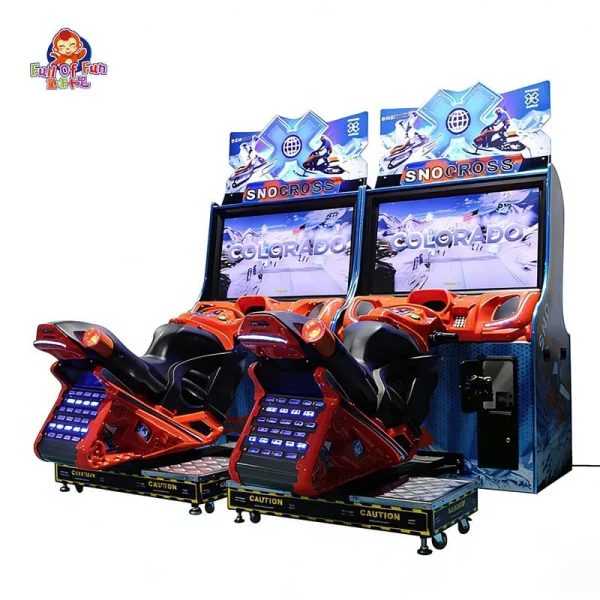 SnoCross Snowmobile Racing Simulation Arcade