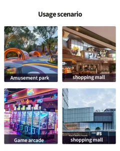 Double-Player Bowling Game Machine